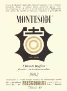 Chianti rufina_FrescobaldiMontesodi 1982